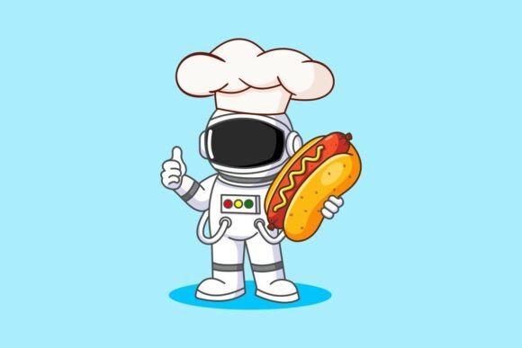 Astronaut Chef with Hot Dog Embroidery Review