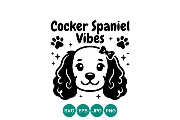 Cocker Spaniel Vibes Cute Dog Face Embroidery Review