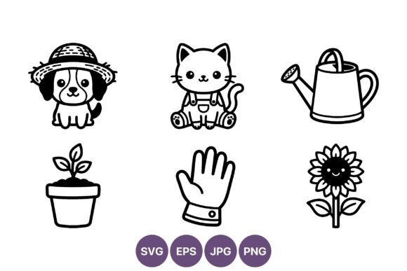 Cute Dog with Hat and Cat with Overalls Embroidery Design Review