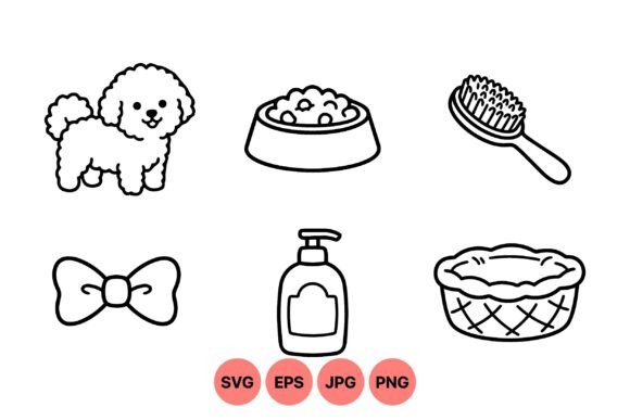 Cute Puppy Supplies Svg Pack Review