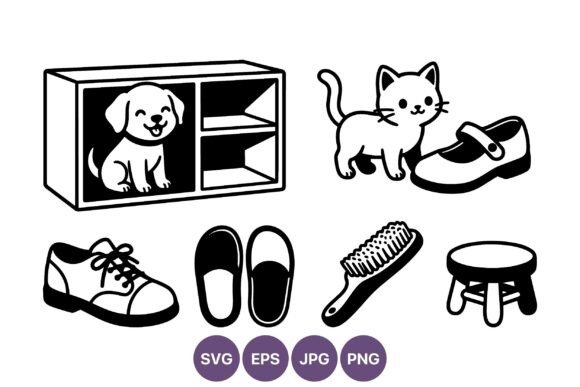 Dog Cat Shoe Household Vector Review