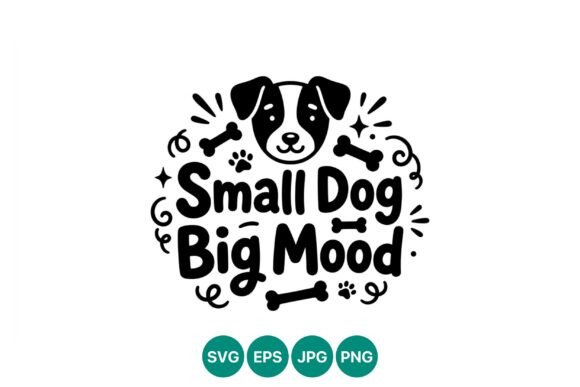 Small Dog Big Mood Embroidery Design Review